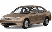 Авточехол для Honda Civic седан Америка (2001-2006)