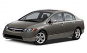 Авточехол для Honda Civic седан (2006-2011)