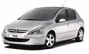 Авточехол для Peugeot 307 хэчбек (2001-2008)